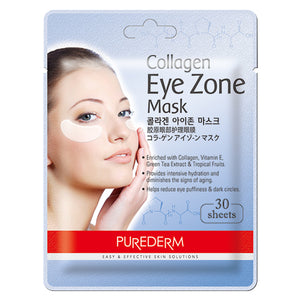 PUREDERM Collagen Eye Zone Mask 30 sheets