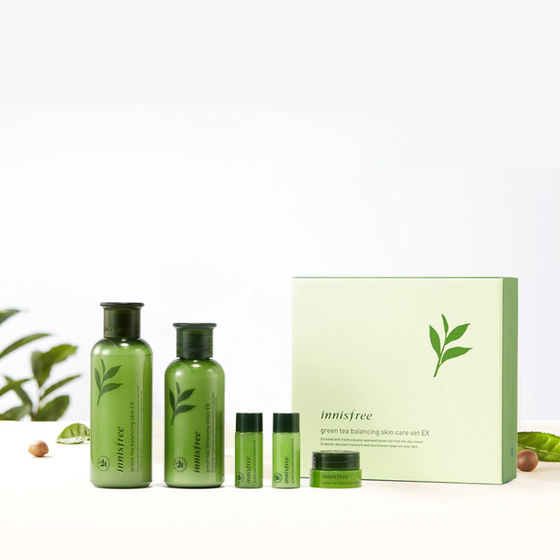 INNISFREE Green Tea Balancing Skin Care Set EX 5 items