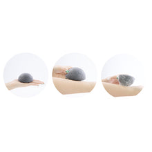 Load image into Gallery viewer, EONNII Natural Konjac Soft Cleansing Puff - Charcoal 1pcs
